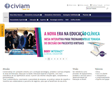 Tablet Screenshot of civiam.com.br